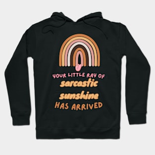 little ray of sarcastic sunshine Hoodie